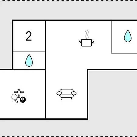 בית נופש Amazing In With Kitchen Ansager